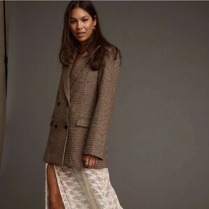 12th Tribe Plaid Blazer